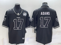 Men's Las Vegas Raiders Davante Adams #17 Black Game Jersey1