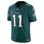 A.J. Brown Philadelphia Eagles Vapor F.U.S.E. Limited Jersey - Midnight Green