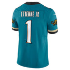 Travis Etienne Jacksonville Jaguars Prowler Throwback Vapor F.U.S.E. Limited Jersey - Teal