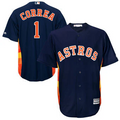 Carlos Correa Men's Houston Astros Navy Alternate Cool Base Player Jersey