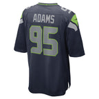 Myles Adams Seattle Seahawks Nike Game   Jersey - College Navy