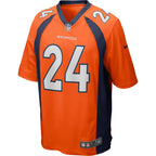Champ Bailey Denver Broncos Nike Game Retired   Jersey - Orange