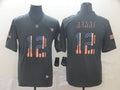 Men's New England Patriots Tom Brady #12 Black Player Jersey1