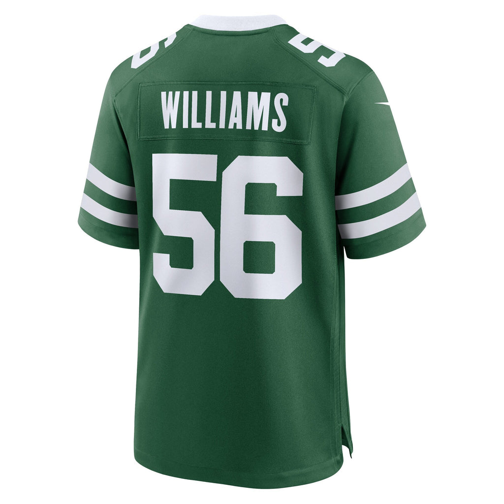 Quincy Williams New York Jets Nike  Game   Jersey  Legacy Green