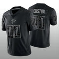 Custom1 Atlanta Falcons Football Jerseys Stitched Black RFLCTV Limited Jersey1 American Jerseys