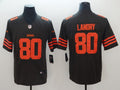 Men's Cleveland Browns Jarvis Landry Brown Player Game Jersey1
