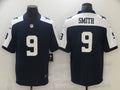 Men's Dallas Cowboys Emmitt Smith #9 Navy Game Jersey1