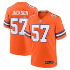 Tom Jackson Denver Broncos Nike Mile High Collection 1977 Throwback Retired   Game Jersey - Orange