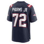 Jeremiah Pharms Jr. New England Patriots Nike Game   Jersey - Navy