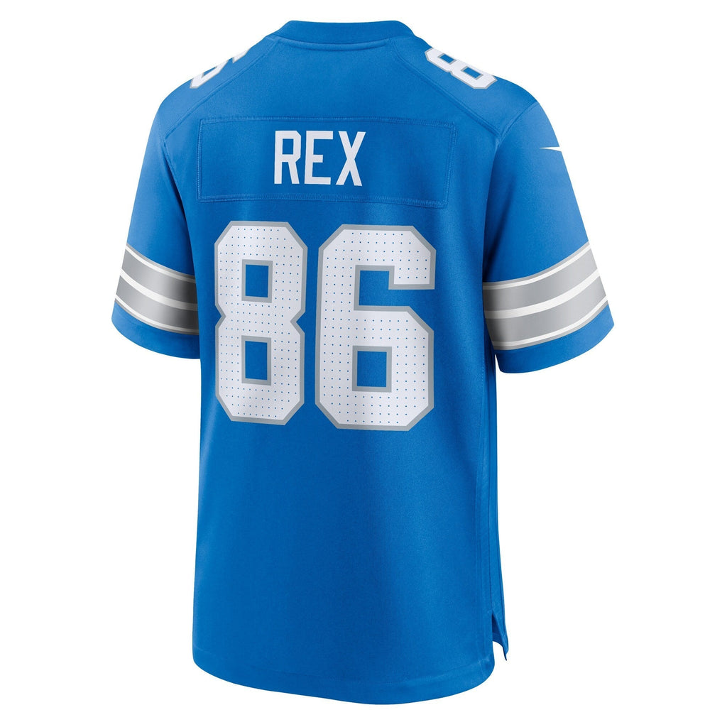 Isaac Rex Detroit Lions Nike Game Jersey -  Blue