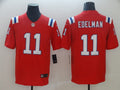Men's New England Patriots Julian Edelman #11 Red Game Jersey1