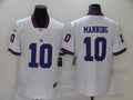 Men's New York Giants Eli Manning #10 White Game Jersey1