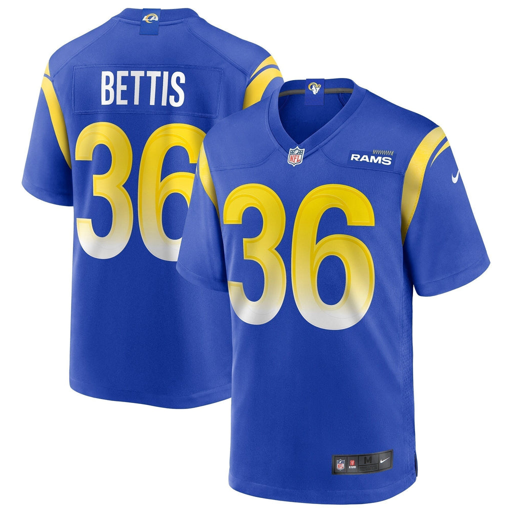 Jerome Bettis Los Angeles Rams Nike Game Retired   Jersey - Royal
