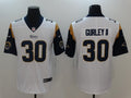 Men's Los Angeles Rams Todd Gurley II #30 White Game Jersey1