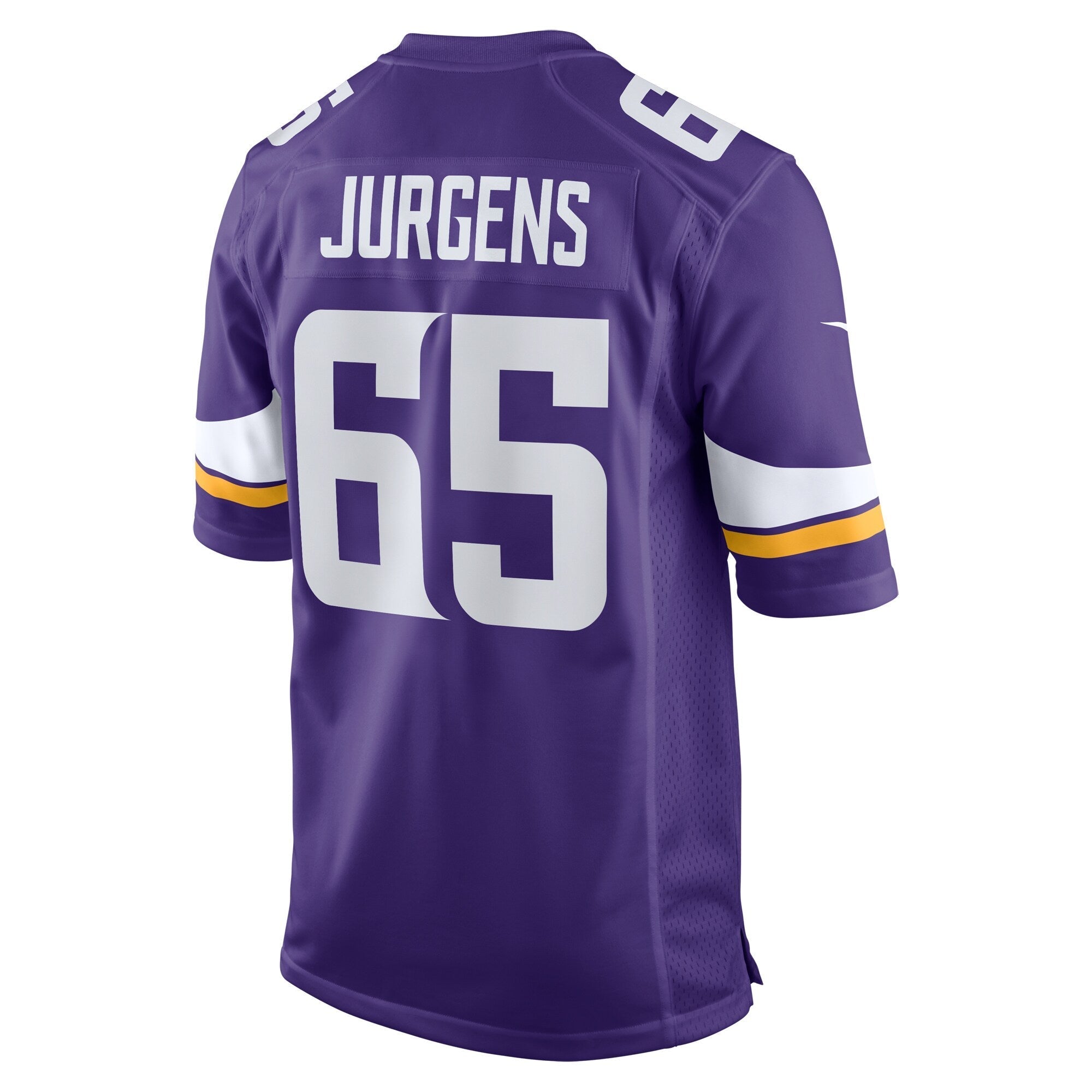 Michael Jurgens Minnesota Vikings Nike Game Jersey -  Purple