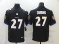 Men's Baltimore Ravens J.K. Dobbins #27 Black Game Jersey1