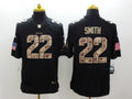 Men's Minnesota Vikings Harrison Smith #22 Black Game Player Jersey1
