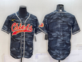 Men's Kansas City Chiefs Grey Camouflage Blank Jersey1