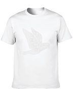 Dove Mandala Graphic Black T-Shirt