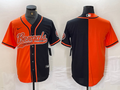 Men's Cincinnati Bengals Orange/Black Blank Jersey1 Joint Edition