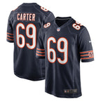 Ja'Tyre Carter Chicago Bears Nike Game   Jersey - Navy