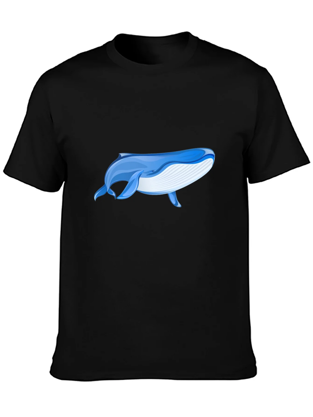 Whale Graphic Black T-Shirt - Ocean Lover Tee
