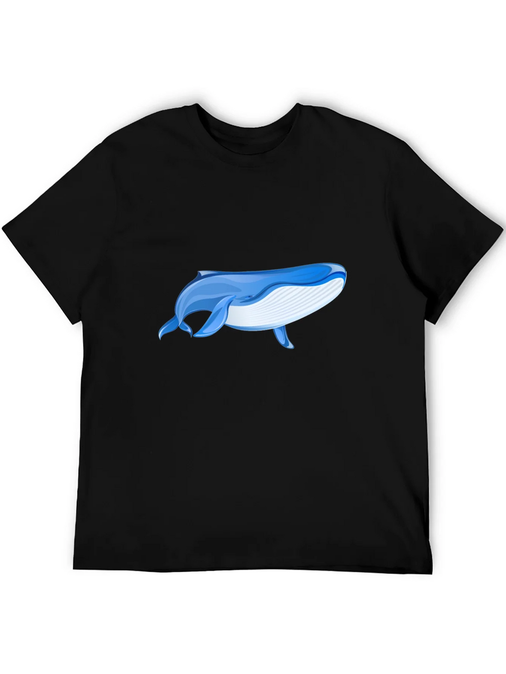 Whale Graphic Black T-Shirt - Ocean Lover Tee