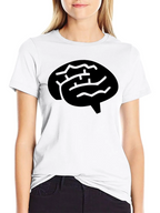 Brain Graphic Tee - Mens Black T-Shirt
