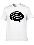 Brain Graphic Tee - Mens Black T-Shirt