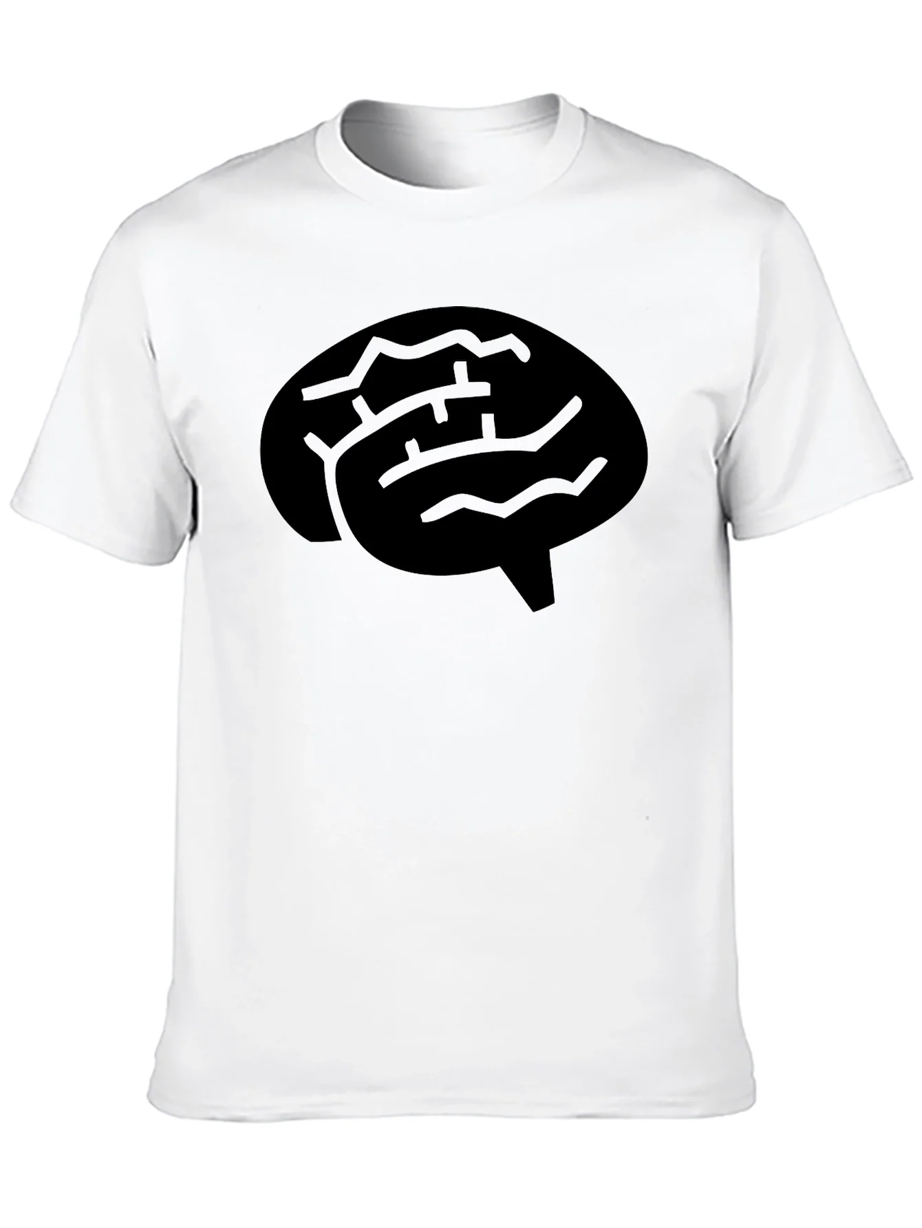 Brain Graphic Tee - Mens Black T-Shirt