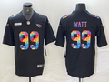 Men's Arizona Cardinals J.J. Watt #99 Black Game Player Jersey1