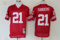 Men's San Francisco 49ers Deion Sanders  Scarlet Legacy Replica Player Jersey1