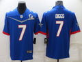 Men's Dallas Cowboys Trevon Diggs #7 Blue ALL STAR Game Jersey1