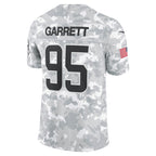 Myles Garrett Cleveland Browns Nike 2024 Salute to Service Limited Jersey - Arctic Camo