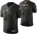 Josh Allen Buffalo Bills Gold Edition Jersey - Black