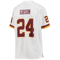W.Commanders #24 Antonio Gibson White Stitched Player Game Football Jerseys