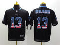 Men's Carolina Panthers Kelvin Benjamin #13 Black Game Jersey1