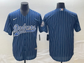 Men's Los Angeles Dodgers Blue Blank Jersey1 Joint Edition