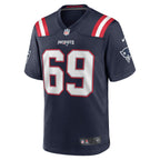 Cole Strange New England Patriots Nike   Game Jersey - Navy