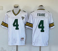 Men's Green Bay Packers Brett Favre  White Legacy Replica Player Jersey1
