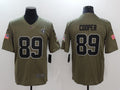 Men's Las Vegas Raiders Amari Cooper #89 Brown Game Player Jersey1