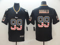 Men's Los Angeles Rams Aaron Donald #99 Black Team Game Jersey1