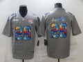 Men's Las Vegas Raiders Josh Jacobs #28 Gray Player Jersey1