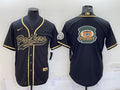 Men's Green Bay Packers Black Game Jersey1