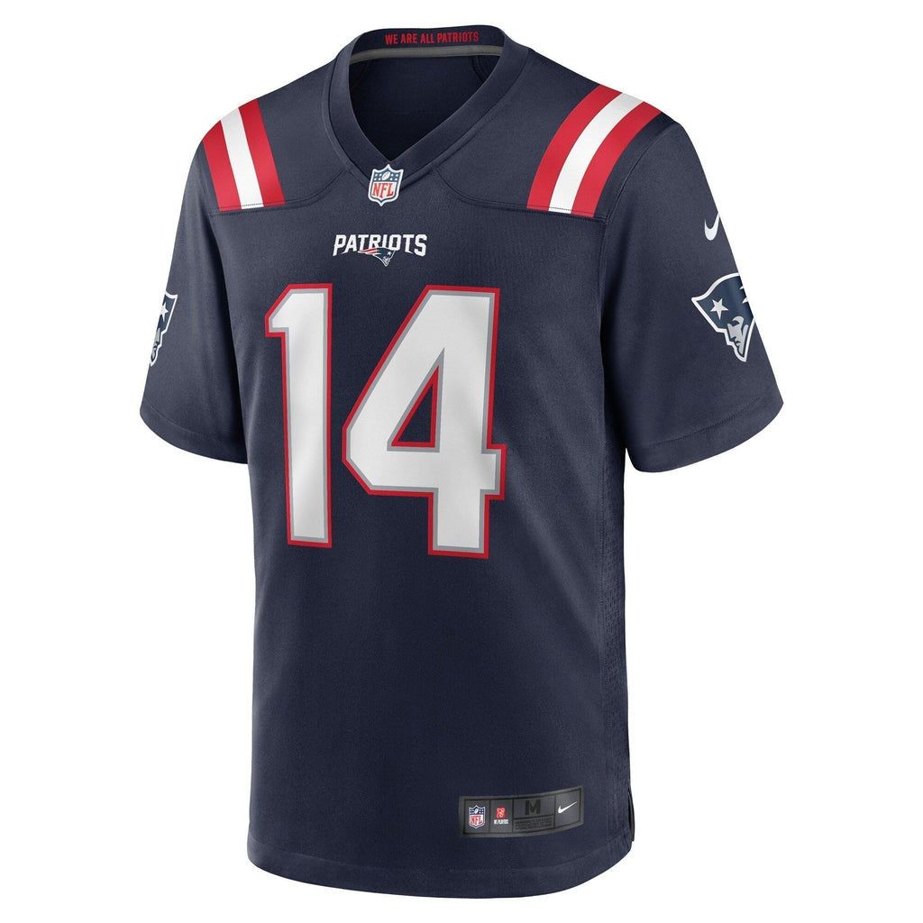 Ty Montgomery New England Patriots Nike   Game Jersey - Navy
