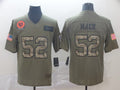 Men's Chicago Bears Khalil Mack #52 Brown Team Game Jersey1