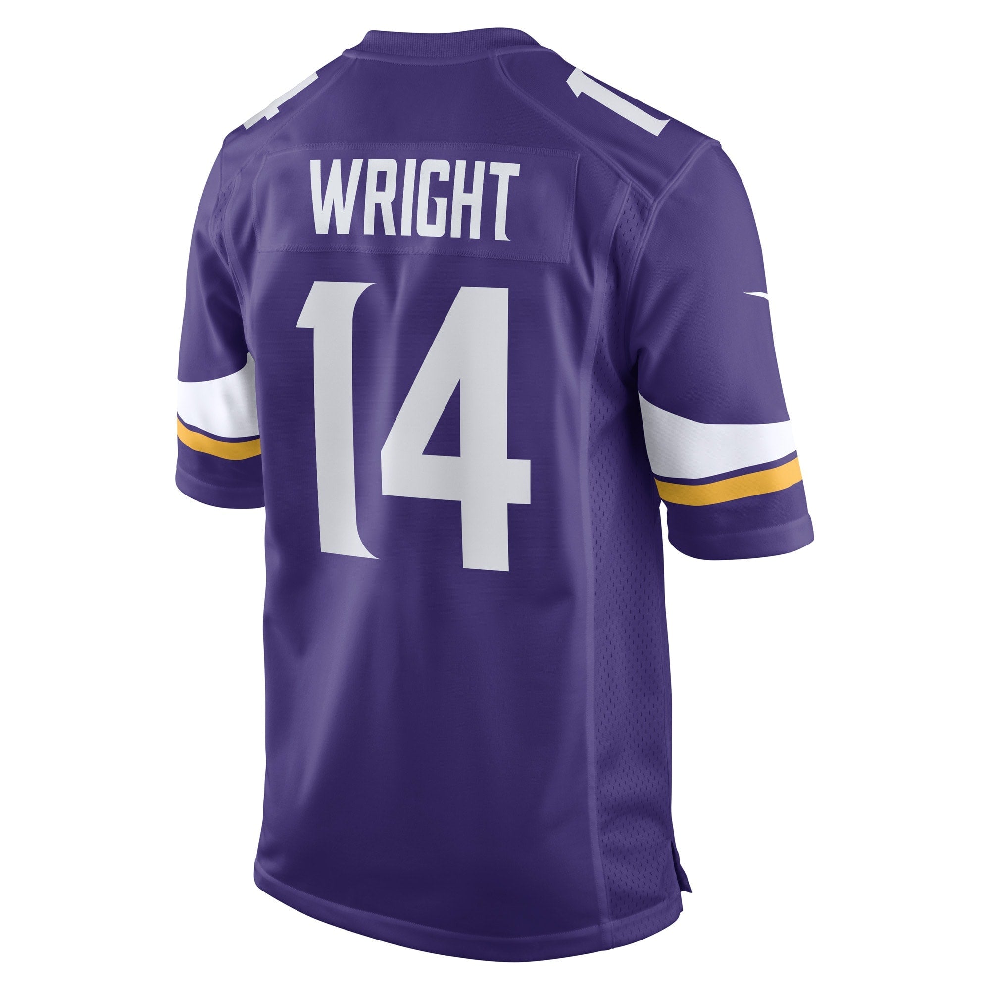 Ryan Wright Minnesota Vikings Nike Game   Jersey - Purple