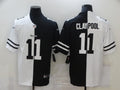 Men's Pittsburgh Steelers Chase Claypool #11 Black/White Game Jersey1