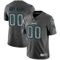 Custom1 Philadelphia Eagles Gray Static Vapor Untouchable Stitched American Football Jerseys