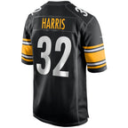 Franco Harris Pittsburgh Steelers Nike Game Retired   Jersey - Black